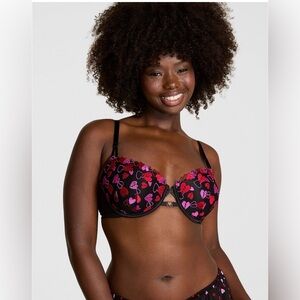 PINK VICTORIAS SECRET PINK WINK LIGHTLY LINED BALCONETTE BRA